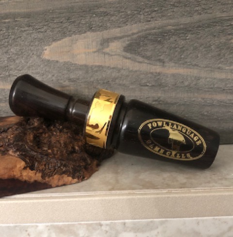Open Water African Blackwood call with Fancy Band
